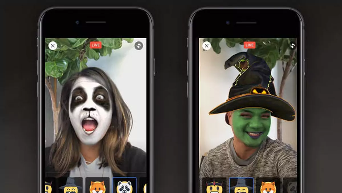 Facebook gotowy na Halloween. Wprowadza nowe reakcje i filtry dla wideo