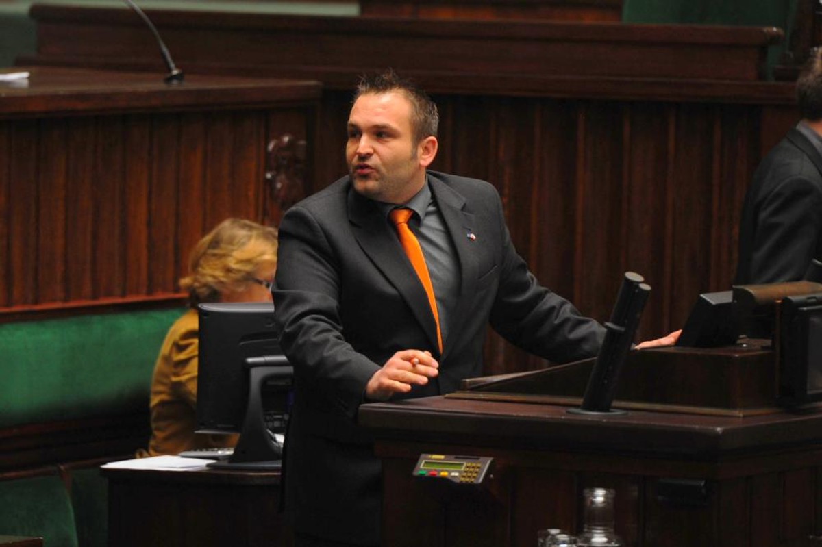 Bartłomiej Bodio w sejmie