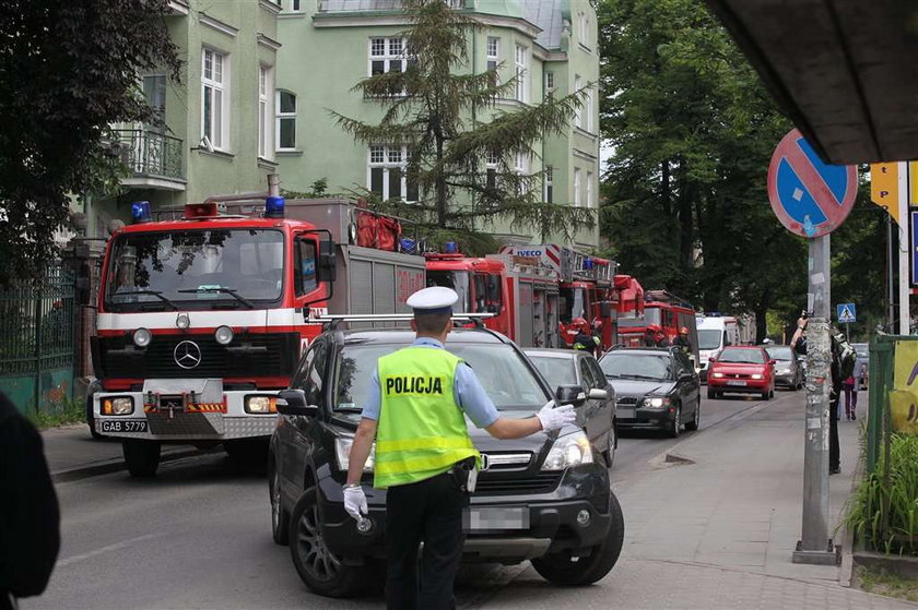 cwiczenia, straż pożarna