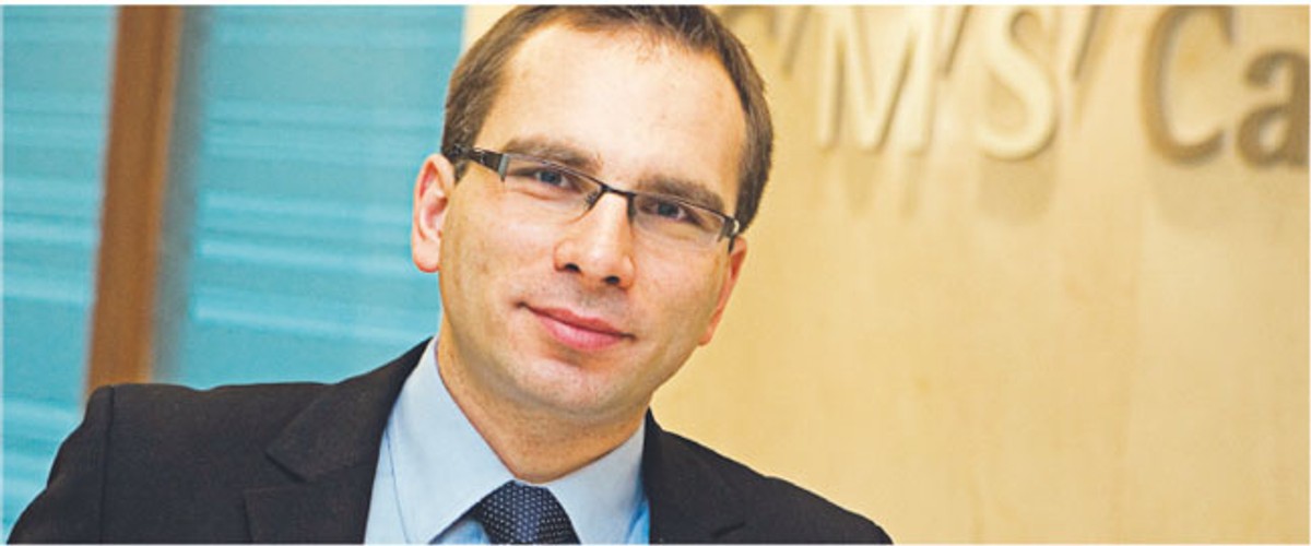 Marcin Zimny, prawnik z CMS Cameron McKenna Fot. Wojciech Górski