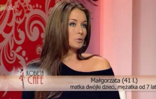 Małgorzata Rozenek w "Kobieta Cafe"