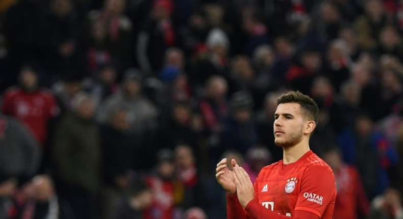 French defender Lucas Hernandez returned for Bayern Munich on Sunday after four months out with an ankle injury