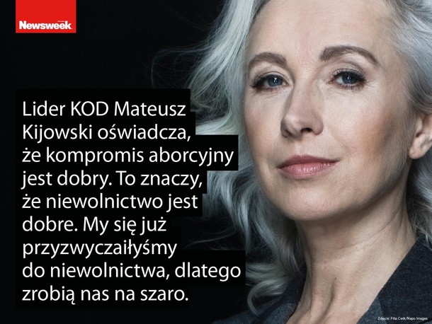 Manuela Gretkowska feminizm Czarny Protest prawa kobiet