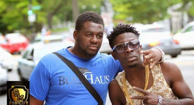 Shatta Wale and former manager Bulldog