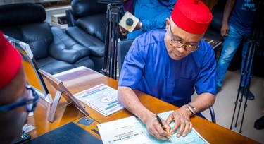 Mbah's govt partners NDE to train 40,000 unemployed Enugu youths