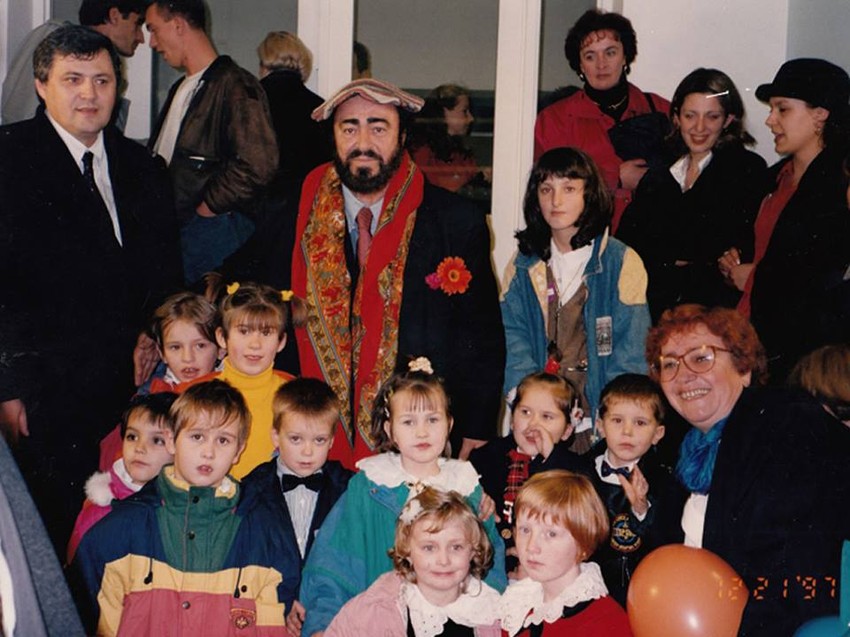 Pavaroti u Mostaru 1997. godine