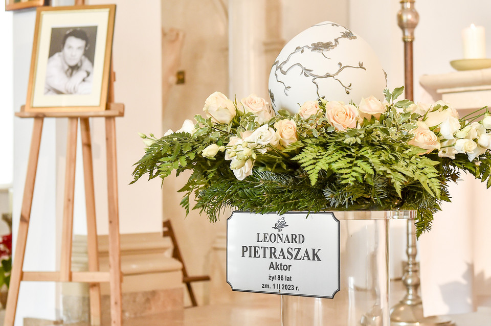  Msza żałobna za Leonarda Pietraszaka