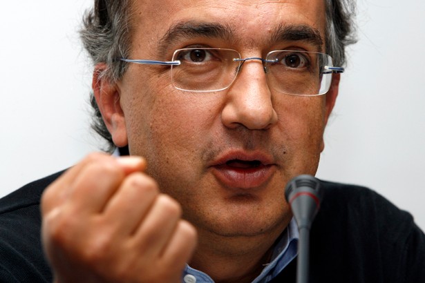 Prezes Fiata Sergio Marchionne trzyma załogę twardą ręką