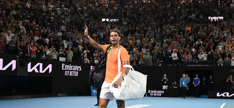Rafael Nadal odpadł z Australian Open. Hiszpan nie obroni trofeum [WIDEO]