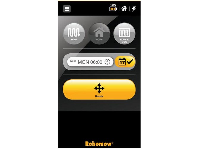 Aplikacja Robomow