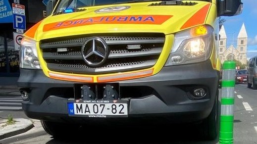 mentők sürgősségi kerekpar