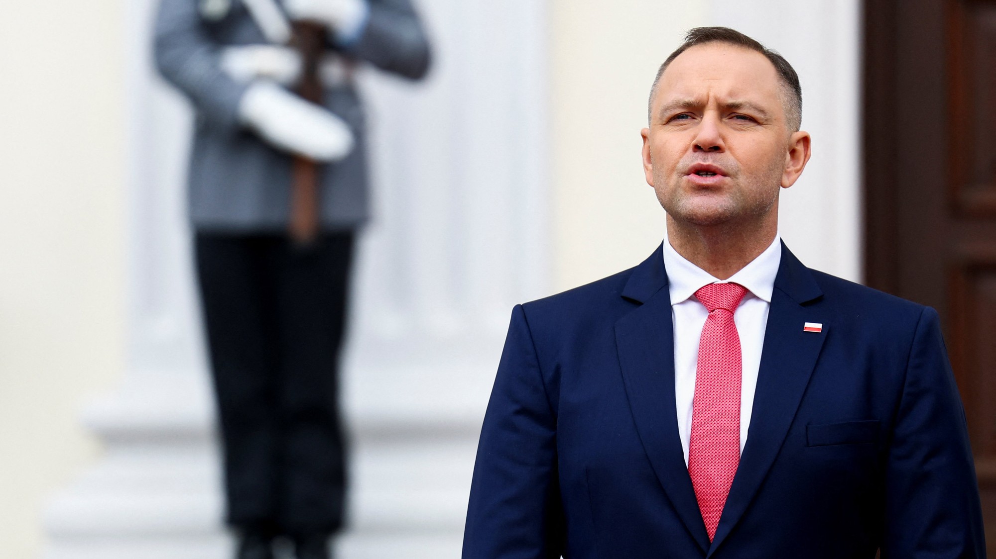 Poľský prezident Karol Nawrocki, REUTERS/Lisi Niesner