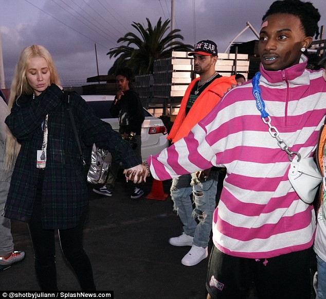 The couple sparked engagement rumors in July when Iggy flaunted a massive ring on her left ring finger during an appearance on The X Change Rate.[DailyMail]