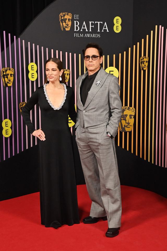 Susan Downey i Robert Downey Jr. na gali BAFTA 2024
