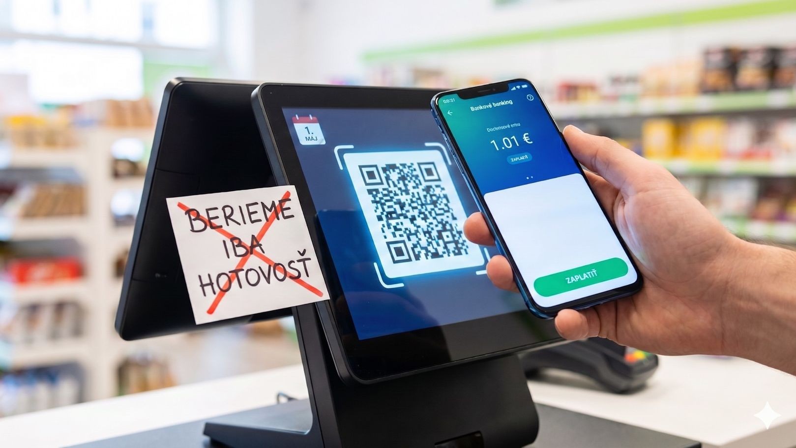 Nedá sa niekde platiť bezhotovostne? Anonymne nám to nahláste, vyzýva štát ľudí