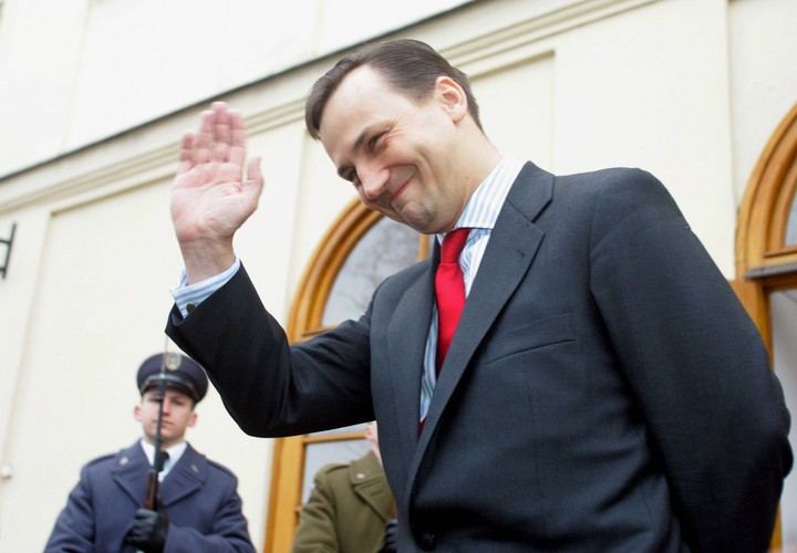 Radosław Sikorski i jego śmieszne miny