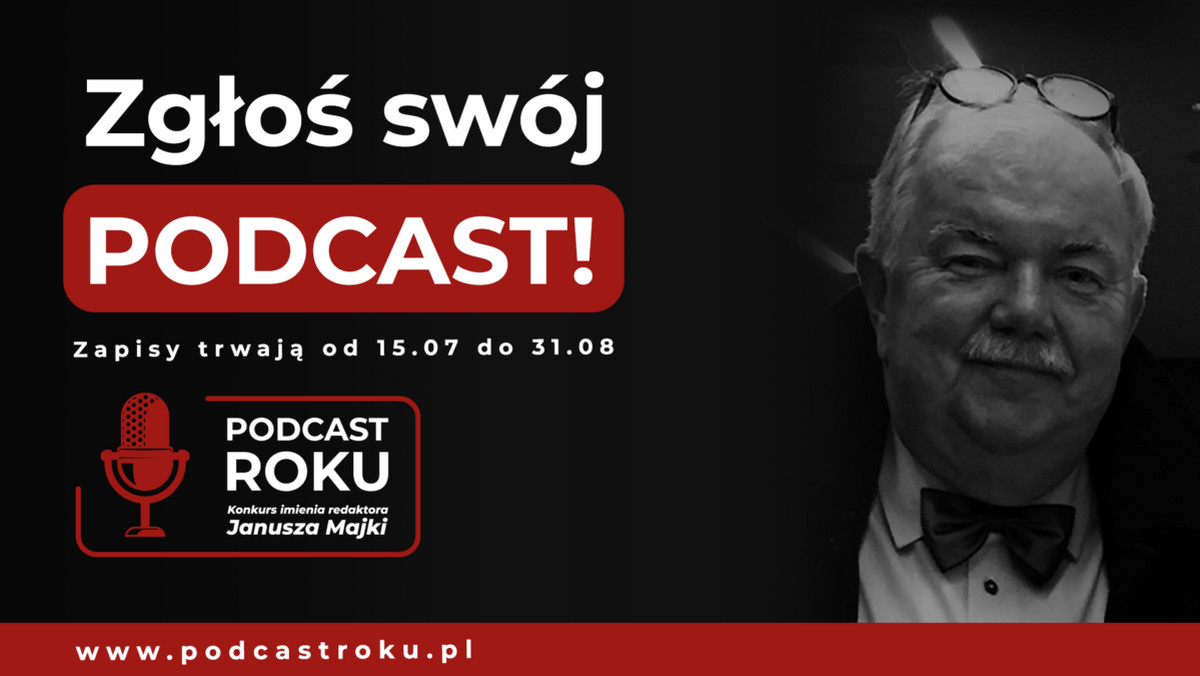 Podcast Roku 2022. Rusza konkurs im. Janusza Majki