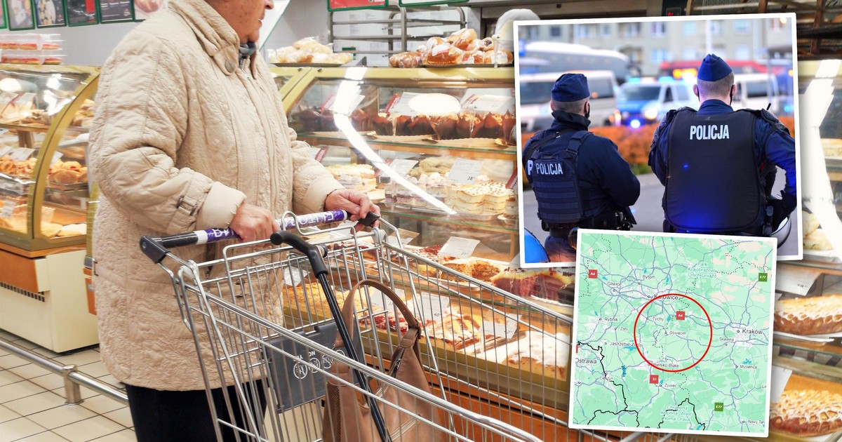 Pani Basia zapłakana stała w Lidlu. Złapano ją na kradzieży jedzenia. Wyjątkowa reakcja policji