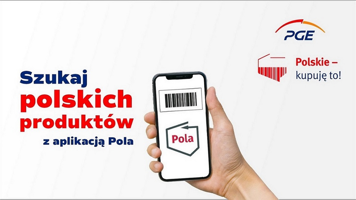 <strong>PGE Polska Grupa Energetyczna została partnerem aplikacji Pola, dzięki której w szybki sposób można sprawdzić, czy dany produkt został wyprodukowany w Polsce. Zaangażowanie PGE w rozwój aplikacji jest realizowane w ramach kampanii PGE „Polskie – kupuję to!”. </strong>