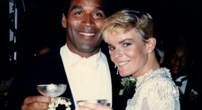 O.J. Simpson and late wife Nicole Brown Simpson, from O.J.: Made in America.