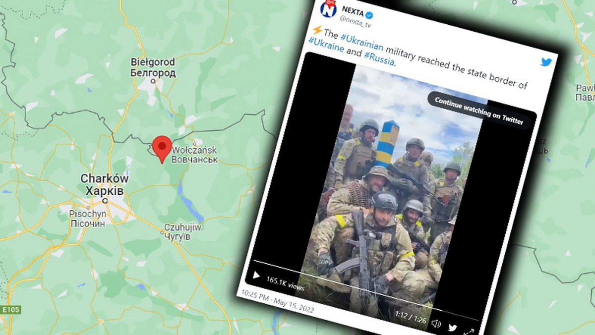 Pierwszy ukraiński batalion dotarł do granicy z Rosją [NAGRANIE]