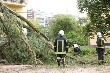 Megállás nélkül dolgoznak a tűzoltók a tegnapi vihar okozta károk miatt