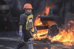 Kijów Euromajdan Ukraina zamieszki