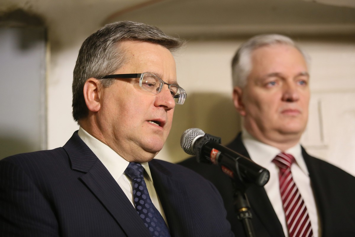 Bronisław Komorowski i Jarosław Gowin