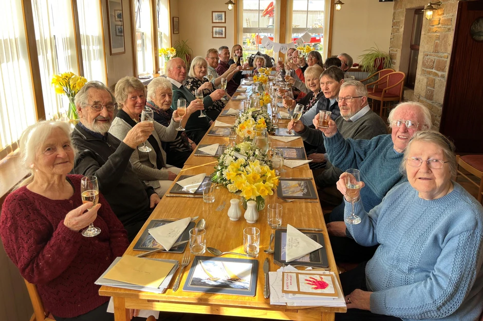 Platinasta godišnjica je bila velika porodična proslava | Foto: BBC