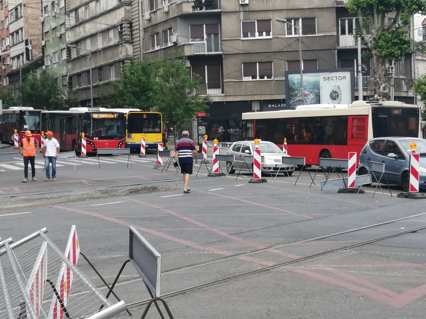 Ugao Džordža Vašingtona i Bulevara despota Stefana