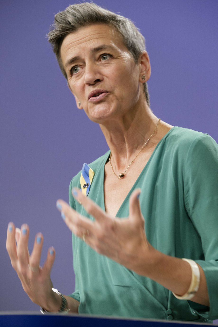 Odchodząca właśnie z KE komisarz ds. konkurencji Margrethe Vestager