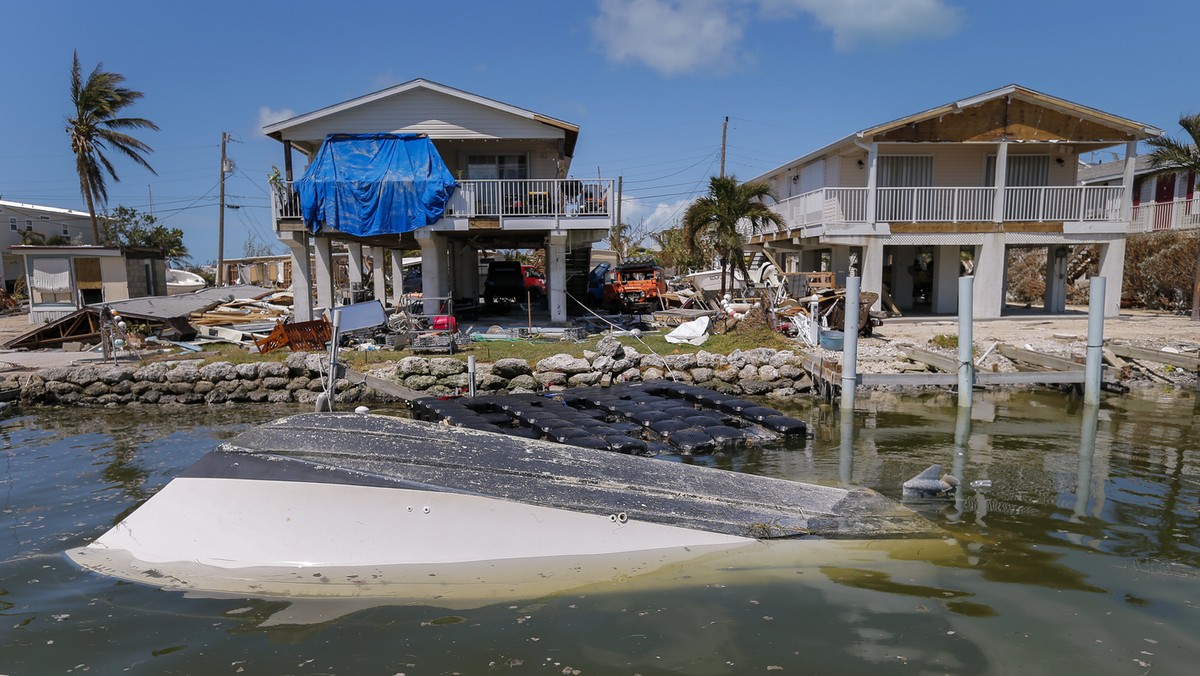 USA HURRICANE IRMA AFTERMATH (Hurricane Irma in the Florida Keys, Marathon)