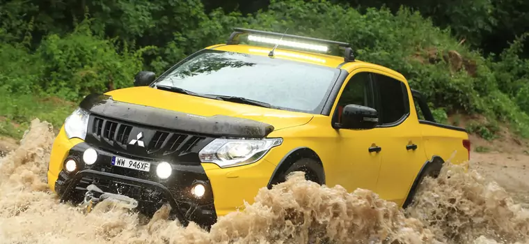 Mitsubishi L200 Monster - potwornie pracowity