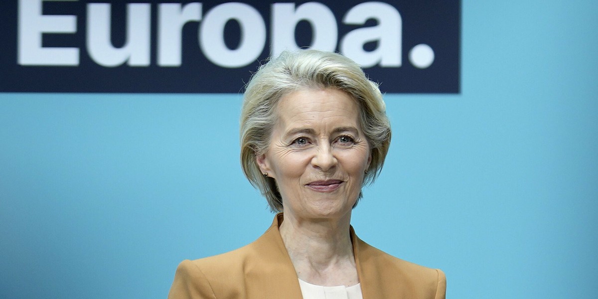 Ursula vond der Leyen.