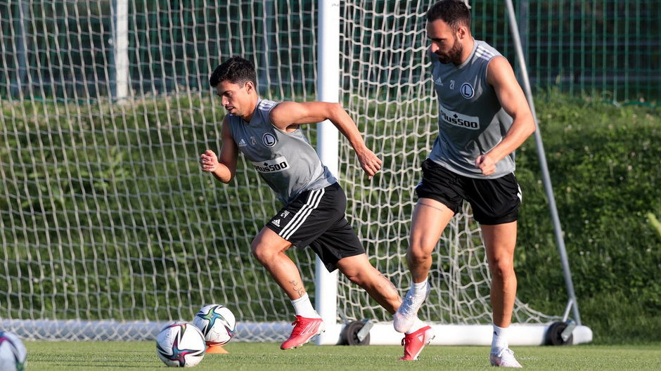 Legia. Trening przed meczem z Florą , fot. Janusz Partyka / legia.com i Marcin Szymczyk / Legia.Net