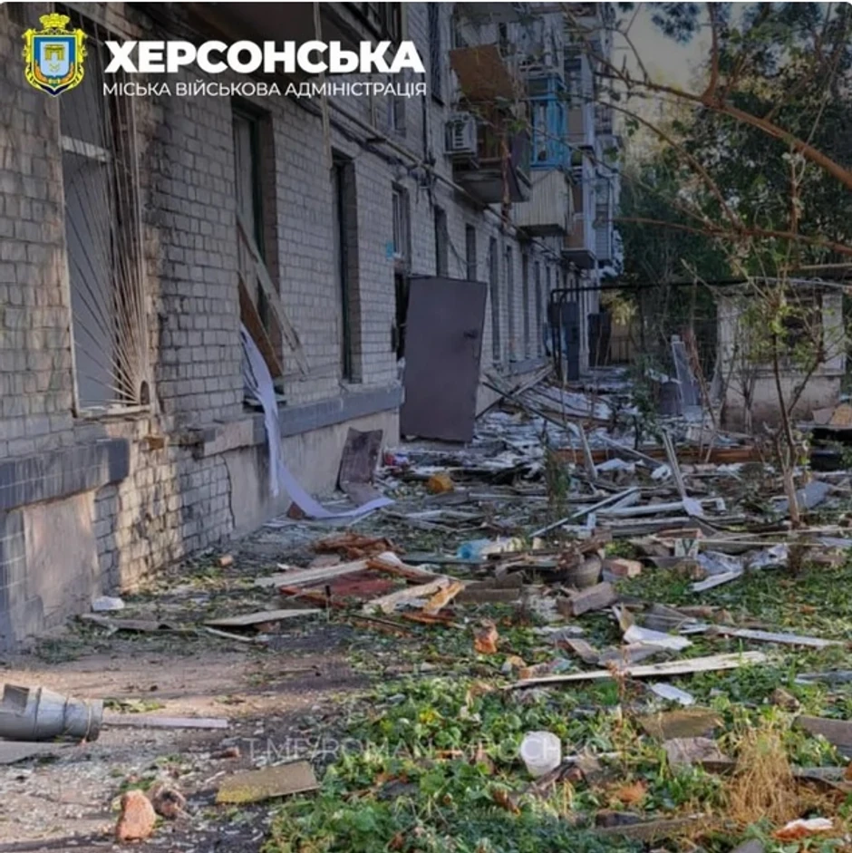 Rekordno bombardovanje Hersona 5. novembra