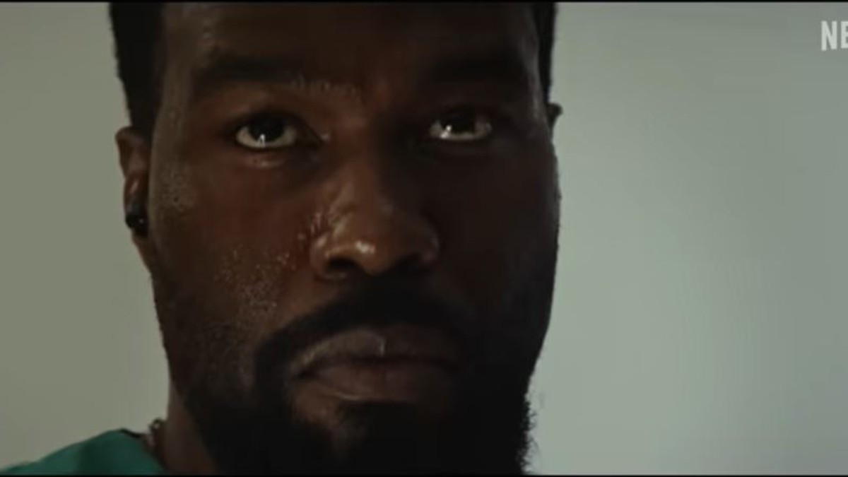 Man on fire