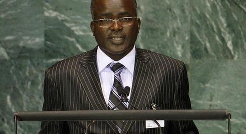 Gervais Rufyikiri, Second Vice-President of Burundi, speaks during the Millennium Development Goals Summit at United Nations headquarters in New York September 20, 2010. REUTERS/Chip East