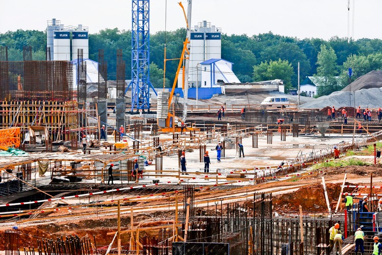 Tu odbędzie się mundial 2018 - Budowa stadionu w Samarze