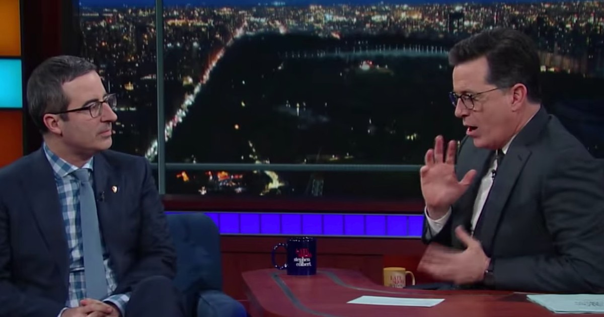 John Oliver rips the reasoning behind Trump's immigration ban on ...
