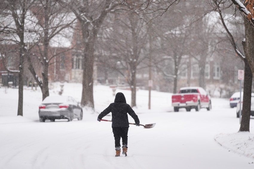 Snežna oluja u Americi - Sent Luis 24. januara