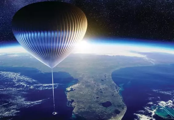 Kosmiczny balon zabierze nas 30 km nad Ziemię za 125 tys.dolarów Zapisy już ruszyły