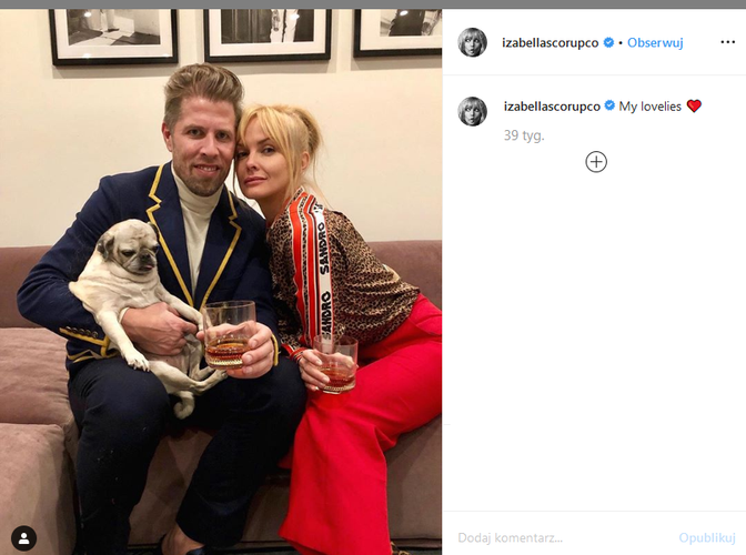 Izabella Scorupco i Karl Rosengren