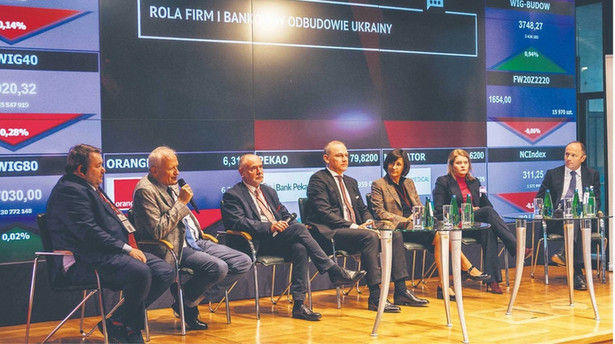 Rola firm i banków w odbudowie Ukrainy