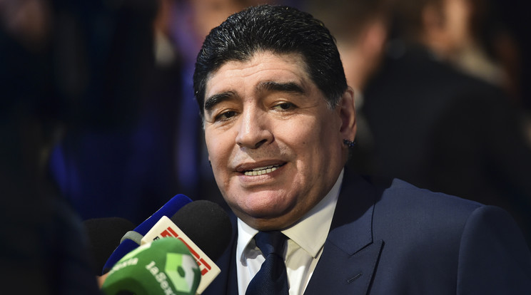 Maradona rászállt a családjára/Fotó: AFP