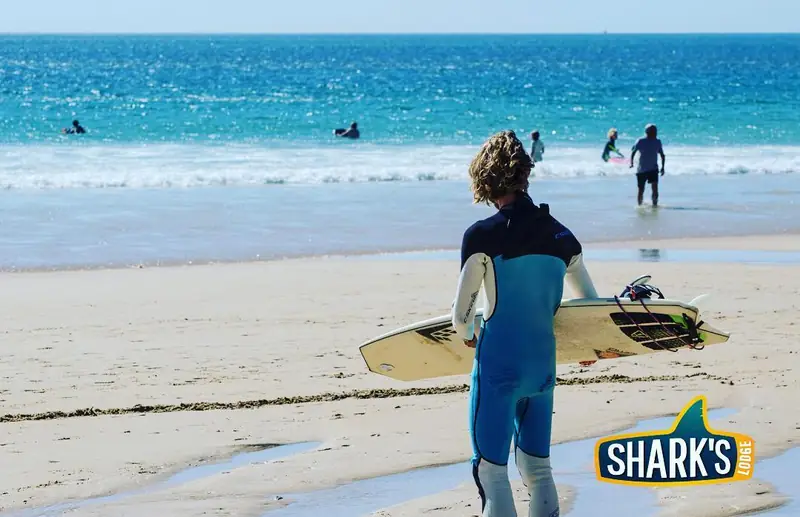 Plaża w Peniche ma świetnie warunki do surfingu