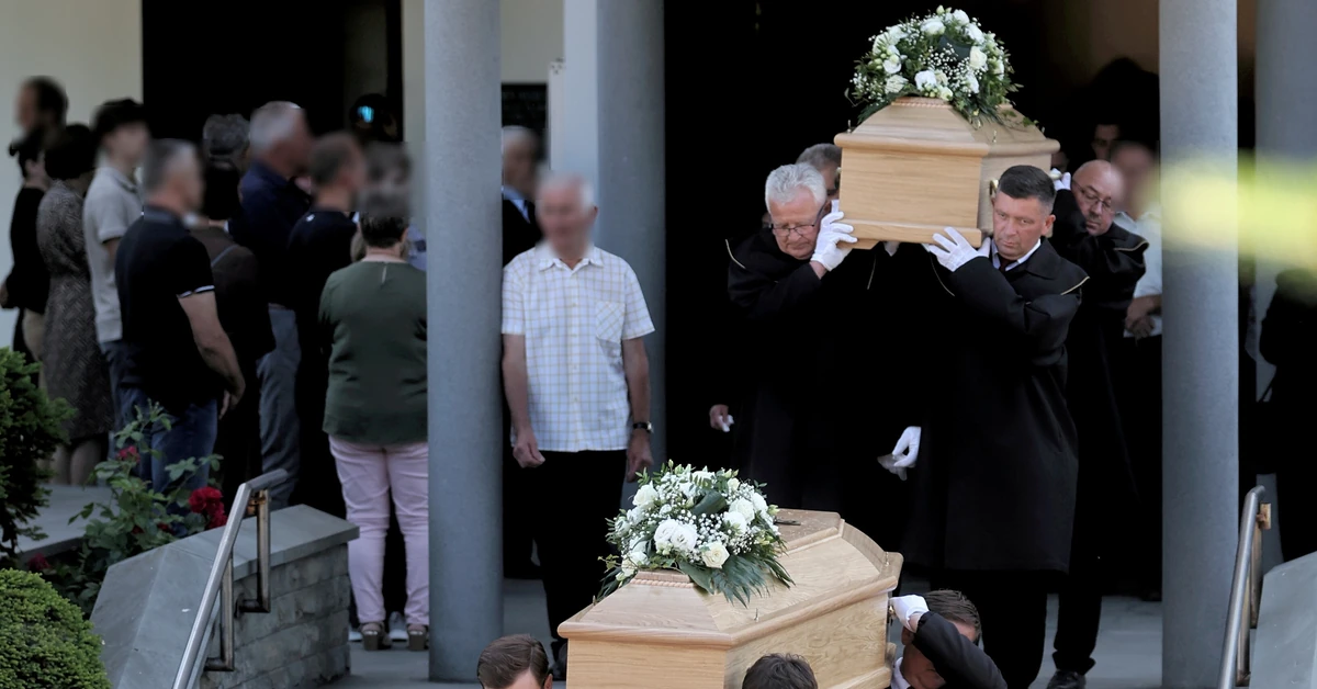 Pożegnanie ofiar morderstw w Starej Wsi. Poruszające słowa księdza i apel bliskich