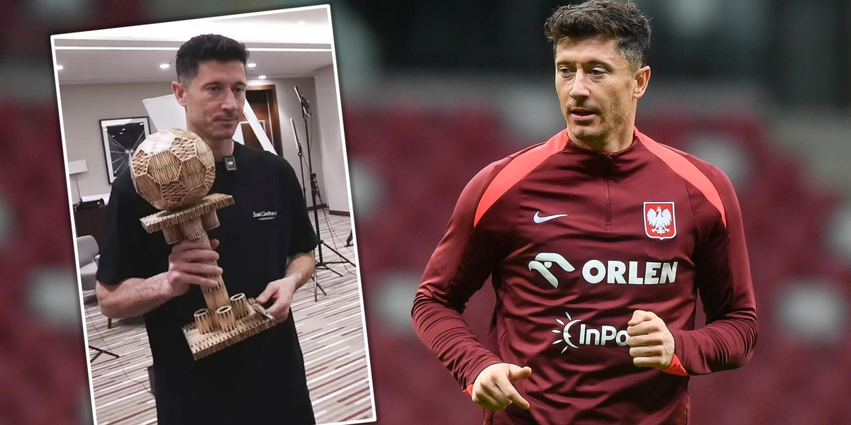 Robert Lewandowski otrzymał wyjątkowy prezent.