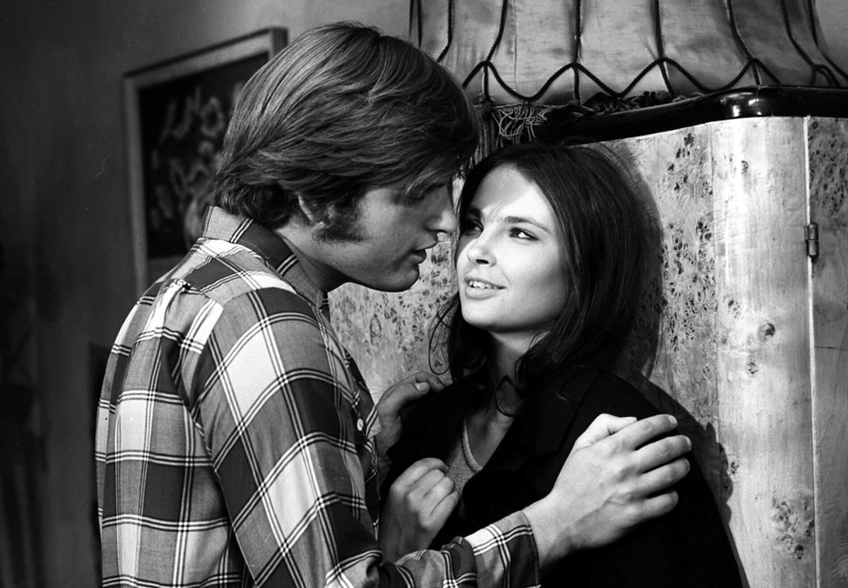 Anna Dymna i Andrzej Wasilewicz w filmie „Nie ma mocnych" w reżyserii Sylwestra Chęcińskiego (1974)