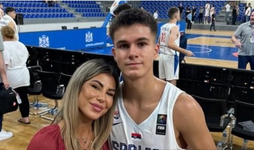 Zorana sa sinom Lazarom